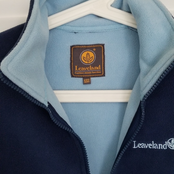 ❤️Leaveland fleecy zipper front jacket - Picture 4 of 5